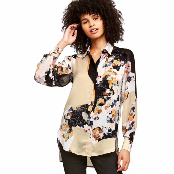 Floral Long Sleeve Blouse - 3.1 Phillip Lim Target - Picture 1 of 2